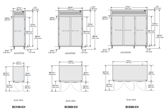 stability chamber dimensions